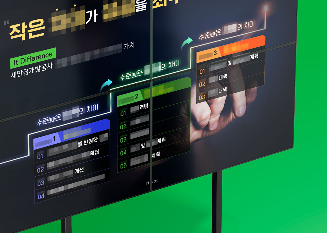 새만금개발공사 제안발표